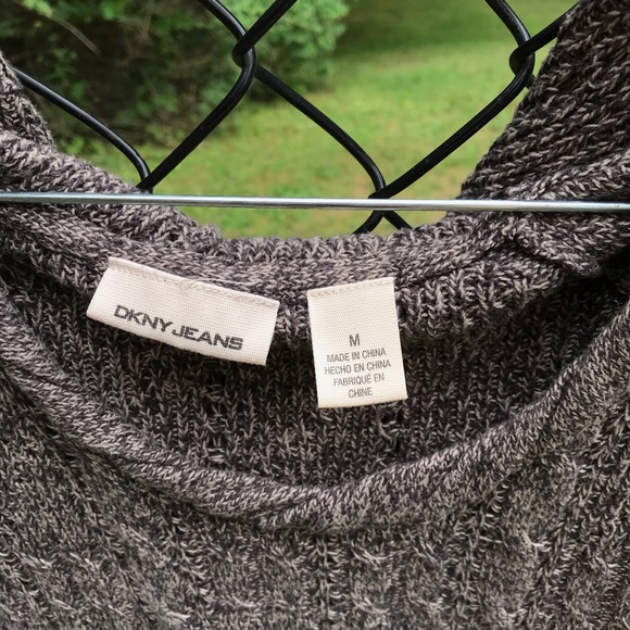 NWOT Brown Knit Sweater by ‘DKNY Jeans’ - Picture 3 of 3